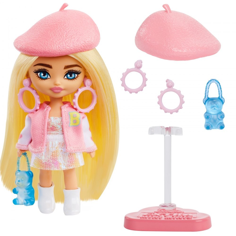 MUÑECA BRB EXTRA MINI MINIS 8CM AST HLN44 WB4 MATTEL